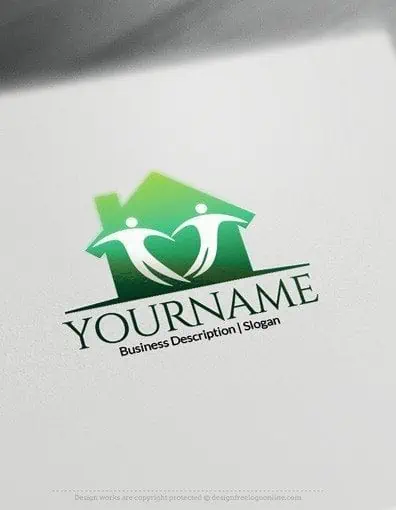 00587-2D-Heart-house-design-free-logos-online-01