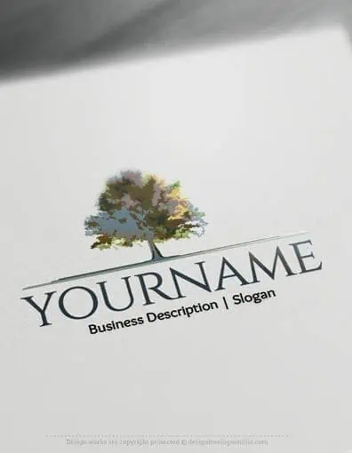 HD Watercolor Tree Logo Templates - Design a Logo Online