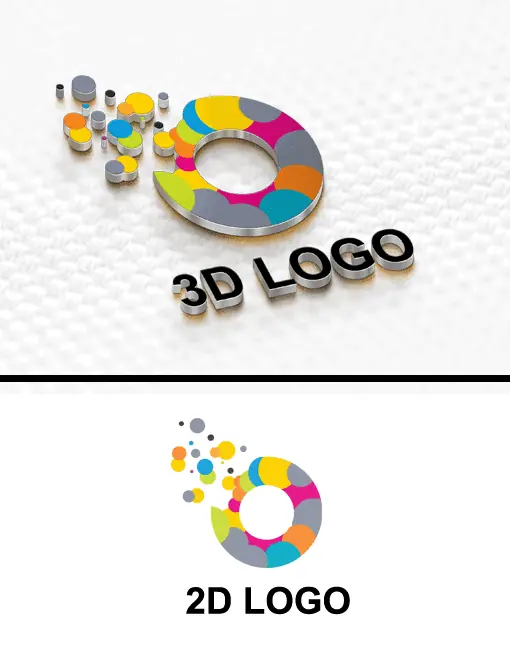 3D Logo Design Mockup