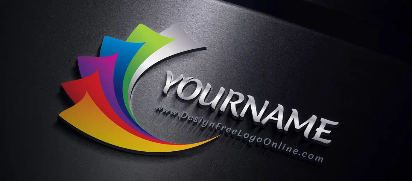 Online Colorful 3D Logo Design Maker