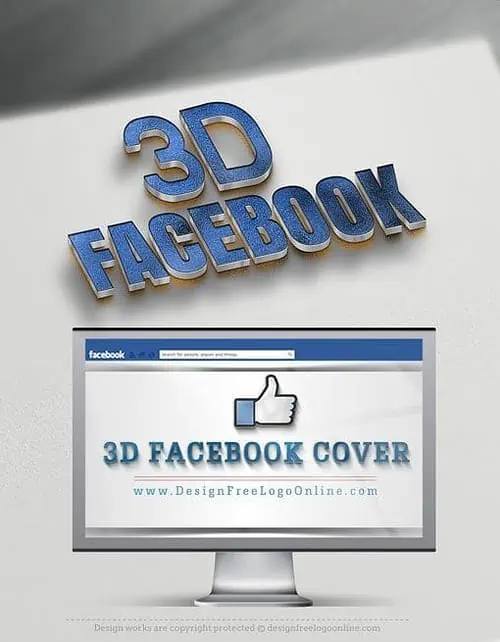 3d Facebook cover