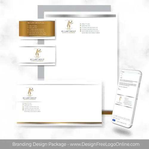 Branding Design Package, Business Cards, Letterhead, Email, Envelope