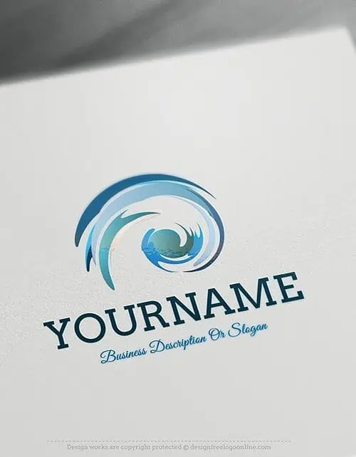 Create-a-logo-Free--Colorful-spiral-Logo-Templates