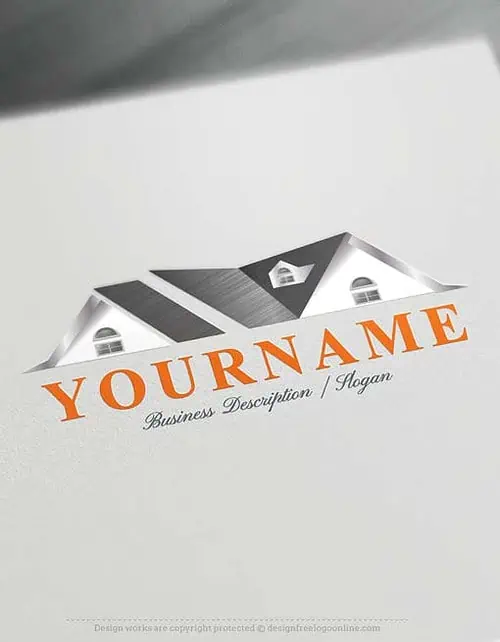 Create Your Own Houses Logo with Free Real estate Logo creator