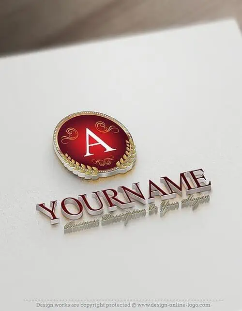 Create your own Luxury Alphabet Logo using the free logo maker