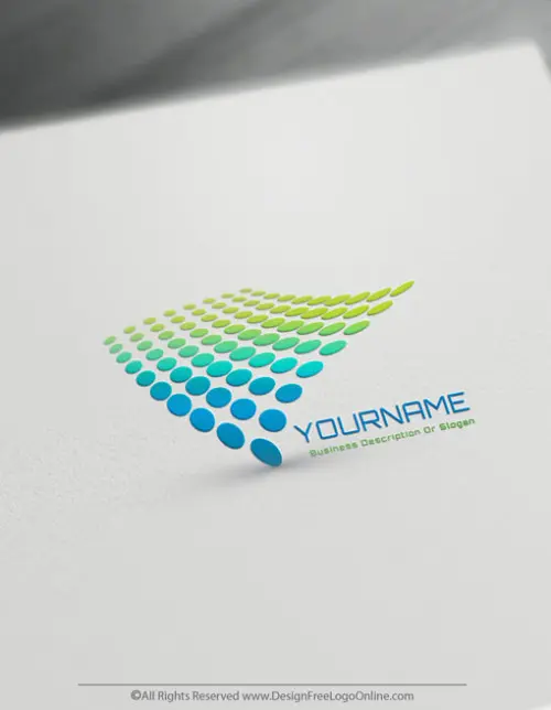 Customize the Digital Logo Template with our free 3D logo maker software. Download your new 3D logo instantly.