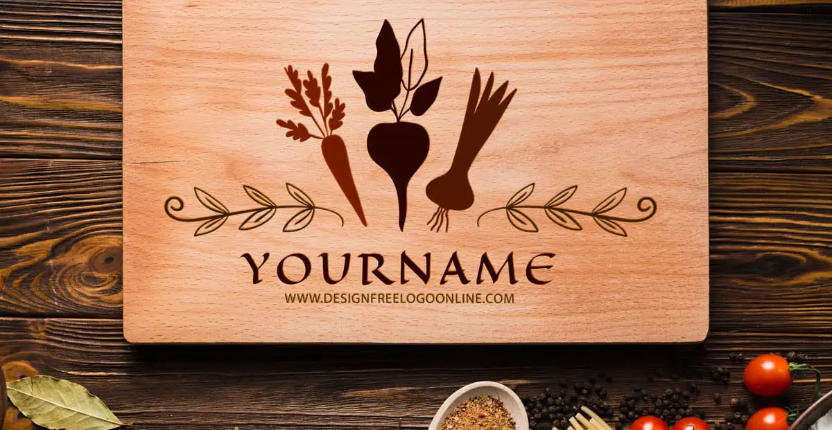 Restaurant food logo maker