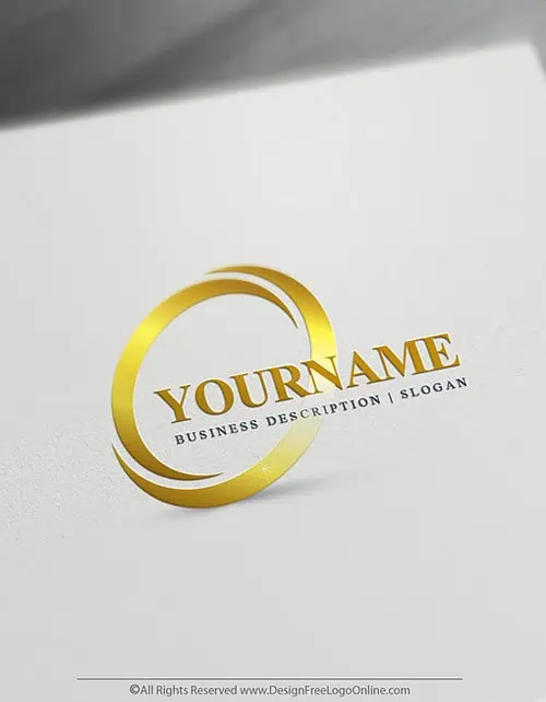 Gold Logo Maker - Create your own spiral logo online