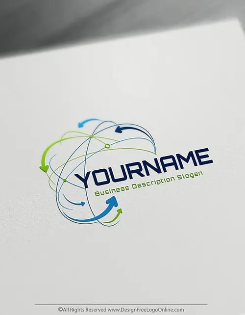 use the Technology Logo Creator for free to customize your own networks Logo design