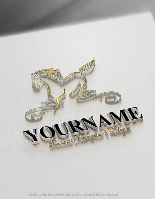 Horse-online-Logo-Template