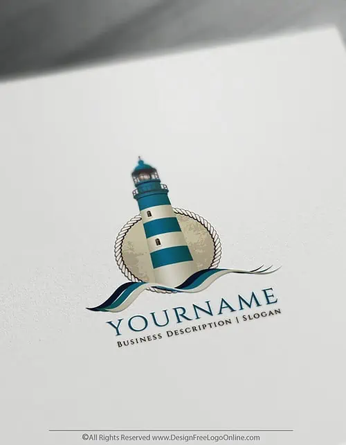 Instantly design your own Lighthouse Logo ideas with online logo maker