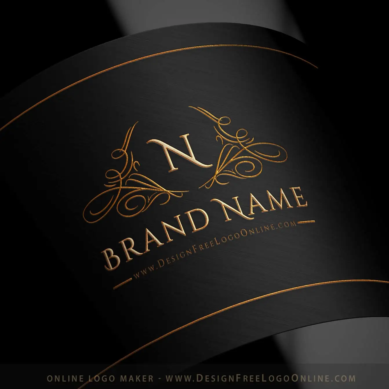 Elegant Initials Logo Template – Design Free Logo Online