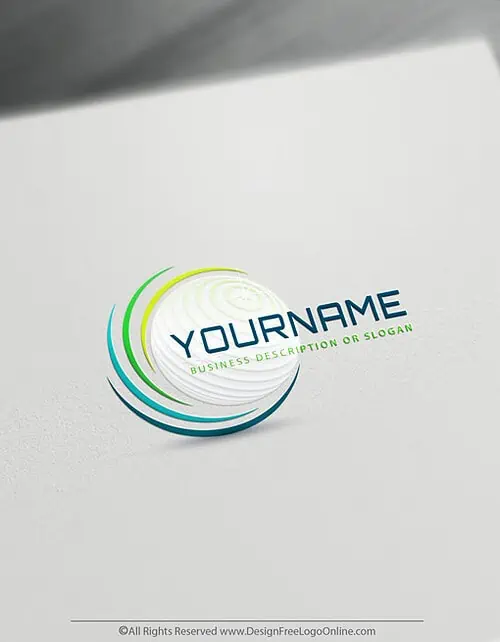 Make a 3D logo free and without registration