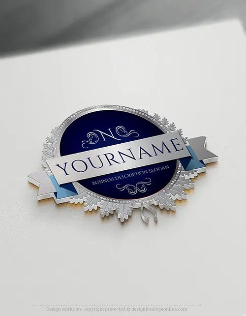 Online Vintage Logo Maker Alphabet Stamp Logo Template