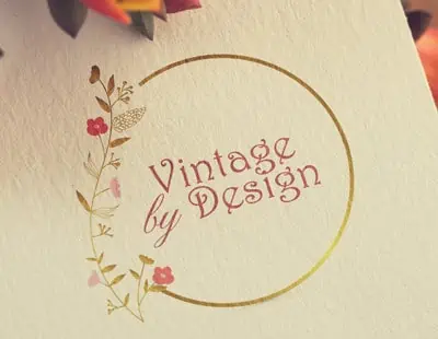 vintage logo custom design eco friendly logo design
